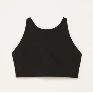 Girlfriend Collective Black Topanga Bra